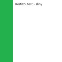 Kortizol test - sliny